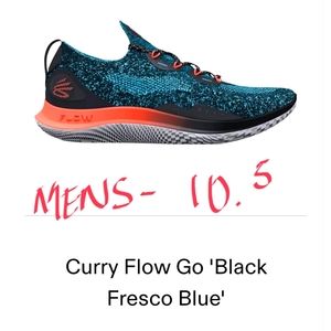 [M-10.5] Curry Flow Go 'BlackFresco Blue'